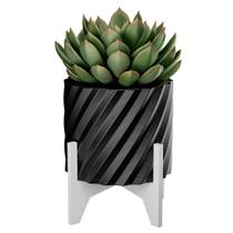 Kit 3 Vasos Suspenso Funcional Cachepot Suculenta Flor Kit 3 Vasos Suspenso Funcional Cachepot Suculenta Flor