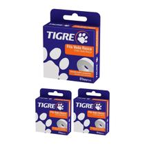 Kit 3 Veda Rosca Tigre 18mm X 25 Metros