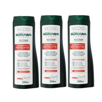 Kit 3 VEDIS SHAMPOO FORCE GUANXUMA OLEOSO 350ML