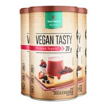 Kit 3 Vegan Tasty Proteína Vegetal Frutas Vermelhas Nutrify 420g