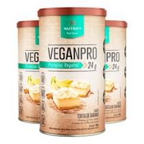 Kit 3 Veganpro Proteína Vegetal Torta com Banana Nutrify 450g