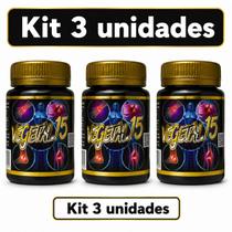 Kit 3 Vegetal 15 500mg 15 Cápsulas Suplemento Alimentar