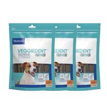Kit 3 Veggiedent Fresh Para Cães Pequenos 5 a 10 kg - Virbac