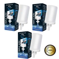 Kit 3 Vela Para Filtro De Barro Tripla Ação Elimina Todas as Impurezas