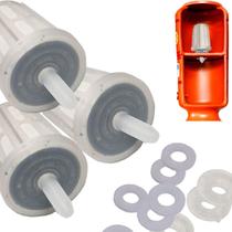 Kit 3 Vela Plástica Refil Filtro Talha Barro Bebedouro