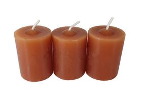 Kit 3 Velas Aromáticas Perfumadas Com Aroma De Canela