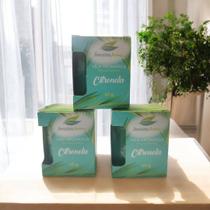 Kit 3 Velas Citronela 60g Repelente Natural de Pernilongos Mosquitos Aromática e Decorativa