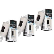 Kit 3 Velas Para Filtro De Barro Com Carvão Ativado Oasis