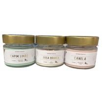 Kit 3 Velas Perfumadas Atria Indiana140G Cada- Escolha Aroma Kit 3 Velas Perfumadas Atria Indiana140G Cada- Escolha Aroma