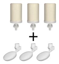 Kit 3 Velas Tripla Ação Esterilizante + 3 Boias São João Stefani Kit 3 Velas Tripla Ação Esterilizante + 3 Boias São João Stefani