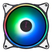 Kit 3 Ventilador 120 Mm Para Computador Com Cooler Rgb Led