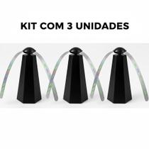 Kit 3 Ventilador Repelente De Mesa Espanta Mosca Portátil