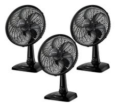 Kit 3 Ventiladores Mesa V-ut-30-02 Potente Silencioso 110v