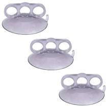 Kit 3 Ventosa Garra 3 Dedos Cristal 110Mm Martelinho De Ouro Kit 3 Ventosa Garra 3 Dedos Cristal 110Mm Martelinho De Ouro