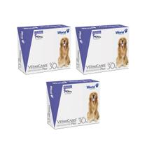 Kit 3 VermiCanis Plus Para Verme em Cães 30kg C/2 World