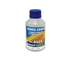 Kit 3 Verniz Geral Acabamento Brilhante 100ml Acrilex