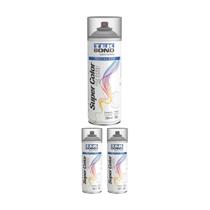 Kit 3 Verniz Spray Uso Geral Fosco 350ml - Tekbond