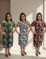 Kit 3 Vestido Liganete Fresquinho 2102