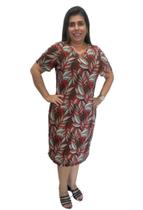 kit 3 Vestidos Liganete Senhora Fresquinho 2102 kit 3 Vestidos Liganete Senhora Fresquinho 2102