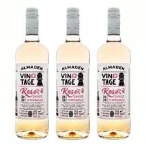 Kit 3 Vinho Almadén Vintage Rosé Shiraz Tempranillo 750ml