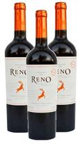 kit 3 Vinho Chile Reno Cabernet Sauvignon Tinto Garrafa 750ml