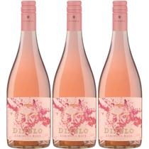 Kit 3 Vinho Chileno Diablo Luminous Rosé Concha Y Toro 750ml