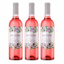 Kit 3 Vinho San Severo Rosé Seco 750ml
