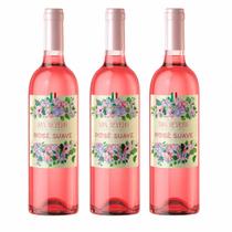 Kit 3 Vinho San Severo Rosé Suave 750ml