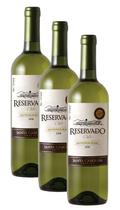 kit 3 Vinho Santa Carolina Reservado Sauvignon Blanc 750ml