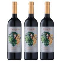 Kit 3 Vinho Sem Álcool Despido Tinto Suave - 750Ml Nacional