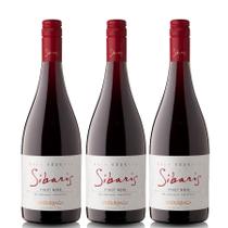 Kit 3 Vinho Tinto Chileno Undurraga Sibaris Gran Reserva Pinot Noir 2019