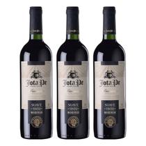 Kit 3 Vinho Tinto Suave Jota Pe Serra Gaúcha Garrafa 750ml Kit 3 Vinho Tinto Suave Jota Pe Serra Gaúcha Garrafa 750ml