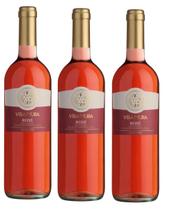 Kit 3 Vinho Villa Mura Rosé Veneto Igt Nv Sartori 750Ml