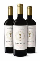Kit 3 Vinhos Chilenos Santo Graal Reserva Cabernet Sauvignon 750ml Oferta Especial Kit 3 Vinhos Chilenos Santo Graal Reserva Cabernet Sauvignon 750ml Oferta Especial