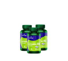 Kit 3 Vitamina B1 TIAMINA-60Cap Clinoage-Metabolismo energia
