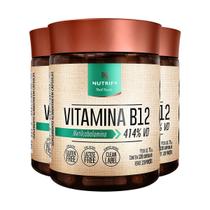 Kit 3 Vitamina B12 Nutrify 120 Cápsulas