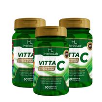 Kit 3 Vitamina C 600mg - HerboLab