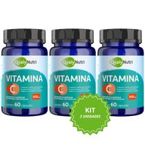 Kit 3 VITAMINA C 60CÁPS QUALYNUTRI Kit 3 VITAMINA C 60CÁPS QUALYNUTRI