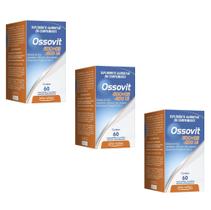 Kit 3 Vitamina Cálcio+Vitamina D 60Cpr Ossovit - Arte Nativa