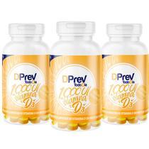 Kit 3 Vitamina D 30 Gomas 1000ui Dprev Todo dia Sbr Abacaxi Kit 3 Vitamina D 30 Gomas 1000ui Dprev Todo dia Sbr Abacaxi