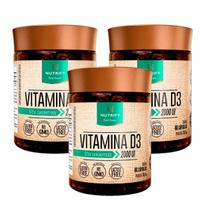 Kit 3 Vitamina D3 200ui Ultra Concentrado 120 Cápsulas Nutrify