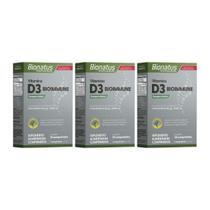 Kit 3 Vitamina D3 + K2 MK-7 30 Comprimidos - Bionatus