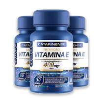Kit 3 Vitamina E Catarinense 30 Cápsulas Kit 3 Vitamina E Catarinense 30 Cápsulas