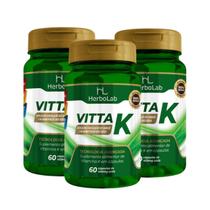 Kit 3 Vitamina K 400mg - HerboLab