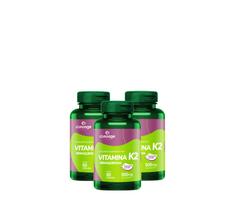 Kit 3 Vitamina K2 Menaquinona-7 - 60 Capsulas - Clinoage