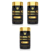 Kit 3 Vitamina K2 MK7 Premium 500mg 3x60 cps Floral Ervas