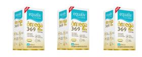Kit 3 Vitamina Ômega Mix 3.6.9 1000mg Com 60 Caps - Equaliv Kit 3 Vitamina Ômega Mix 3.6.9 1000mg Com 60 Caps - Equaliv
