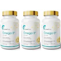 Kit 3 Vitaminas Ômega 3 Gold 1000mg Epa 990mg Dha 660mg 90 Caps suplemento óleo de peixe concentrado Kit 3 Vitaminas Ômega 3 Gold 1000mg Epa 990mg Dha 660mg 90 Caps suplemento óleo de peixe concentrado