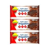 Kit 3 Wafer Diet Zero Lactose Brigadeiro 115G Lowçucar