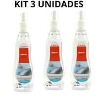 Kit 3 Water Off Impermeabilizante e Cristalizador de Vidros e Para Brisa,Repelente de agua Ideal Para Evitar Inscrustações100ml